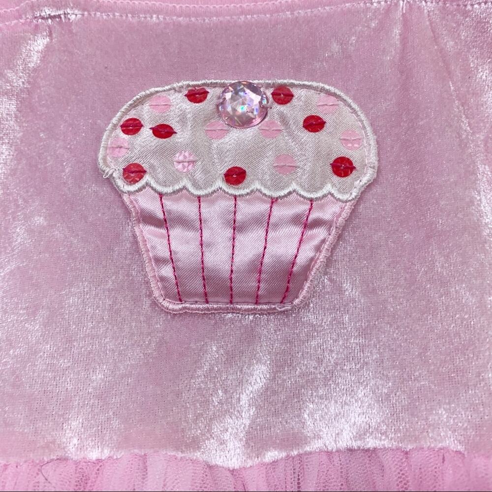 Creative Education Velvet/Tulle Cupcake Tu-Tu Pink Dress - Picture 2 of 7